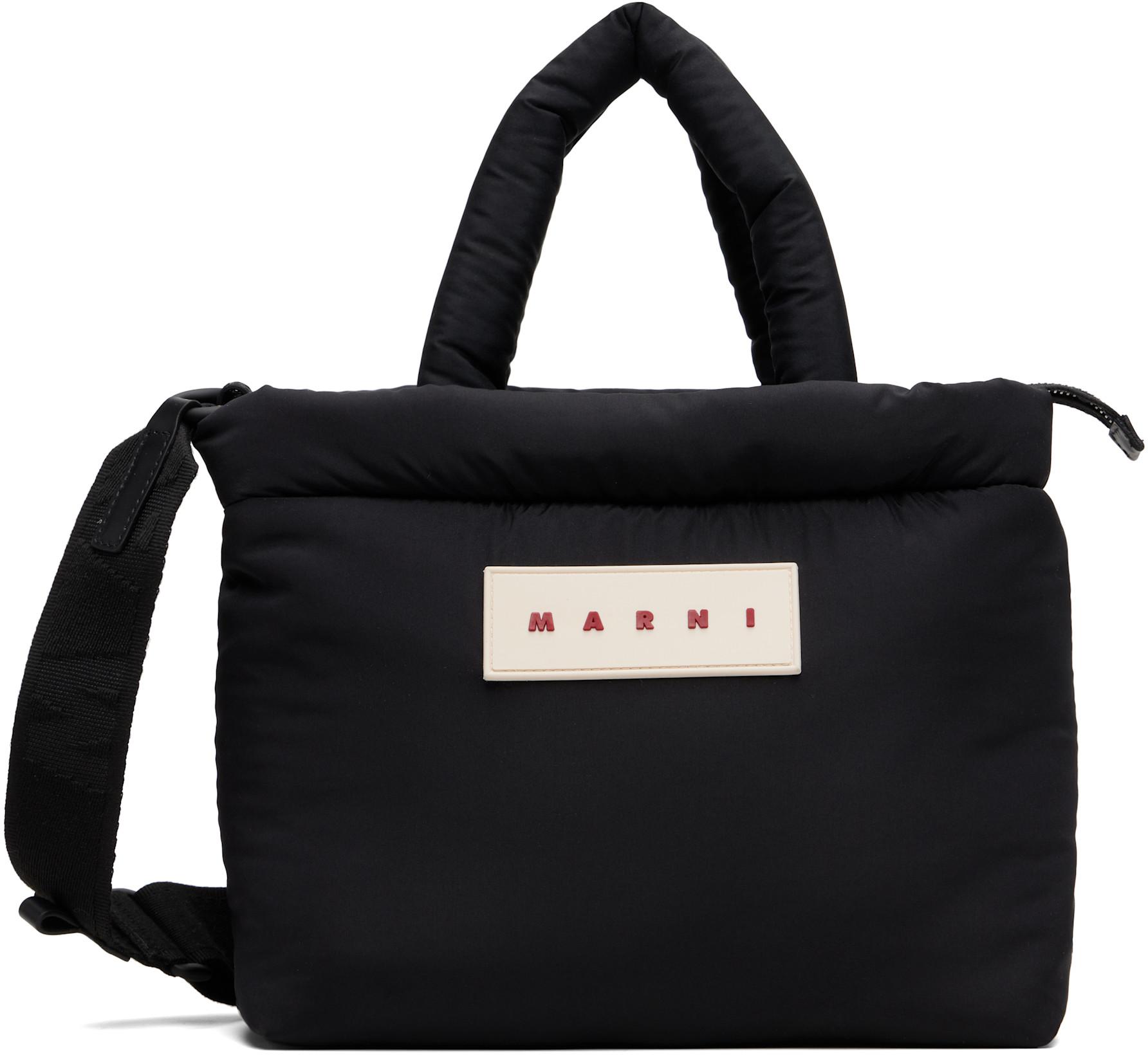 Black EW Tote by MARNI