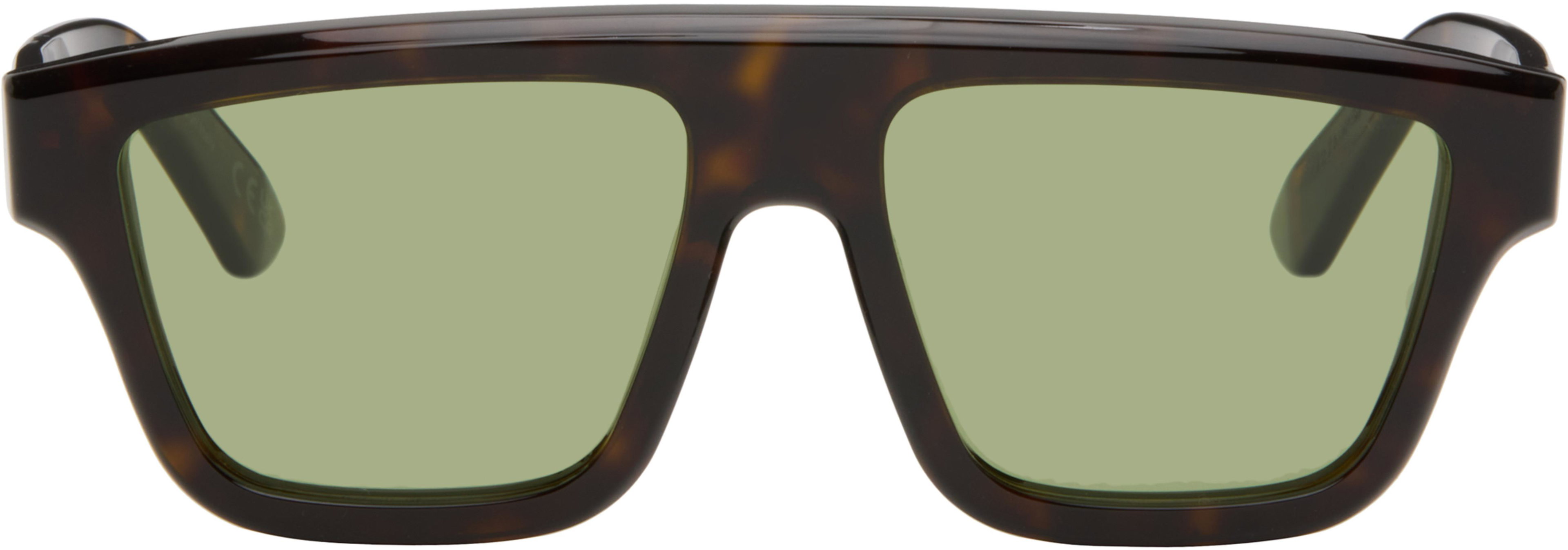 Brown RETROSUPERFUTURE Edition Nistakari Sunglasses by MARNI