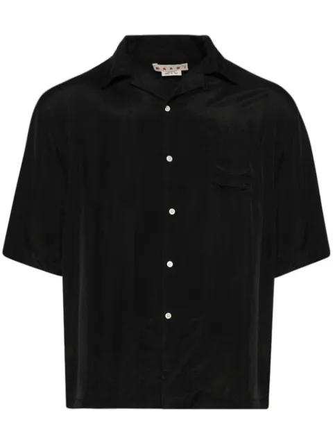 Cuban-collar shirt by MARNI