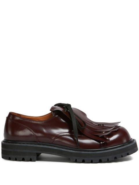 Dada leather Derby shoes by MARNI