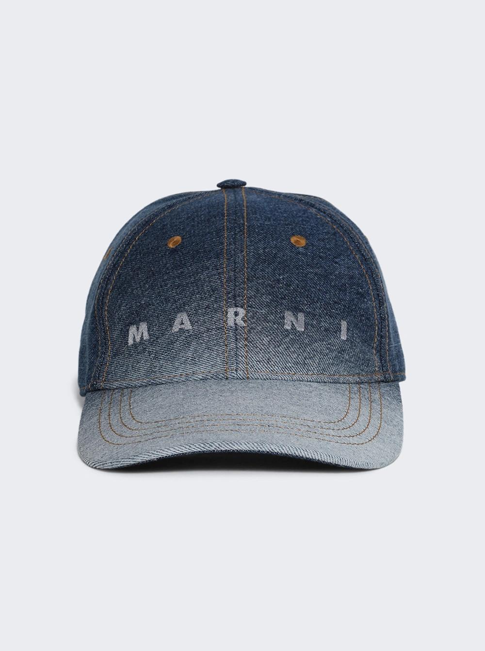 Denim Baseball Cap Ultramarine  | The Webster by MARNI
