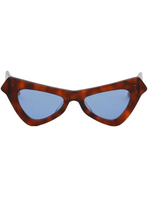 Fairy Pool triangular-frame sunglasses by MARNI EYEWEAR