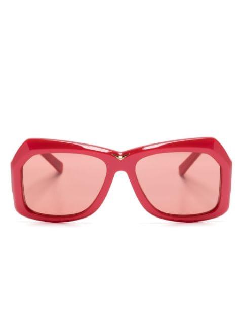 Tiznit geometric-frame sunglasses by MARNI EYEWEAR