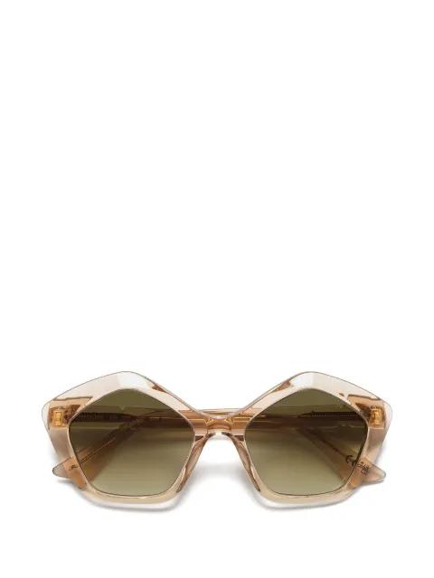 x RETROSUPERFUTURE Eluvi geometric-frame sunglasses by MARNI EYEWEAR