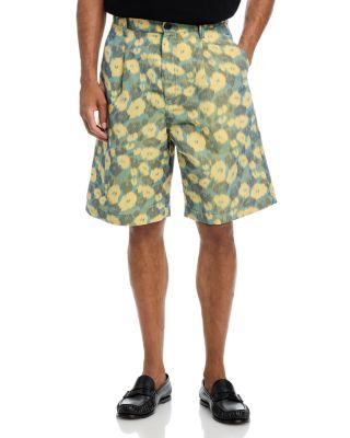 Floral Print Bermuda Shorts by MARNI