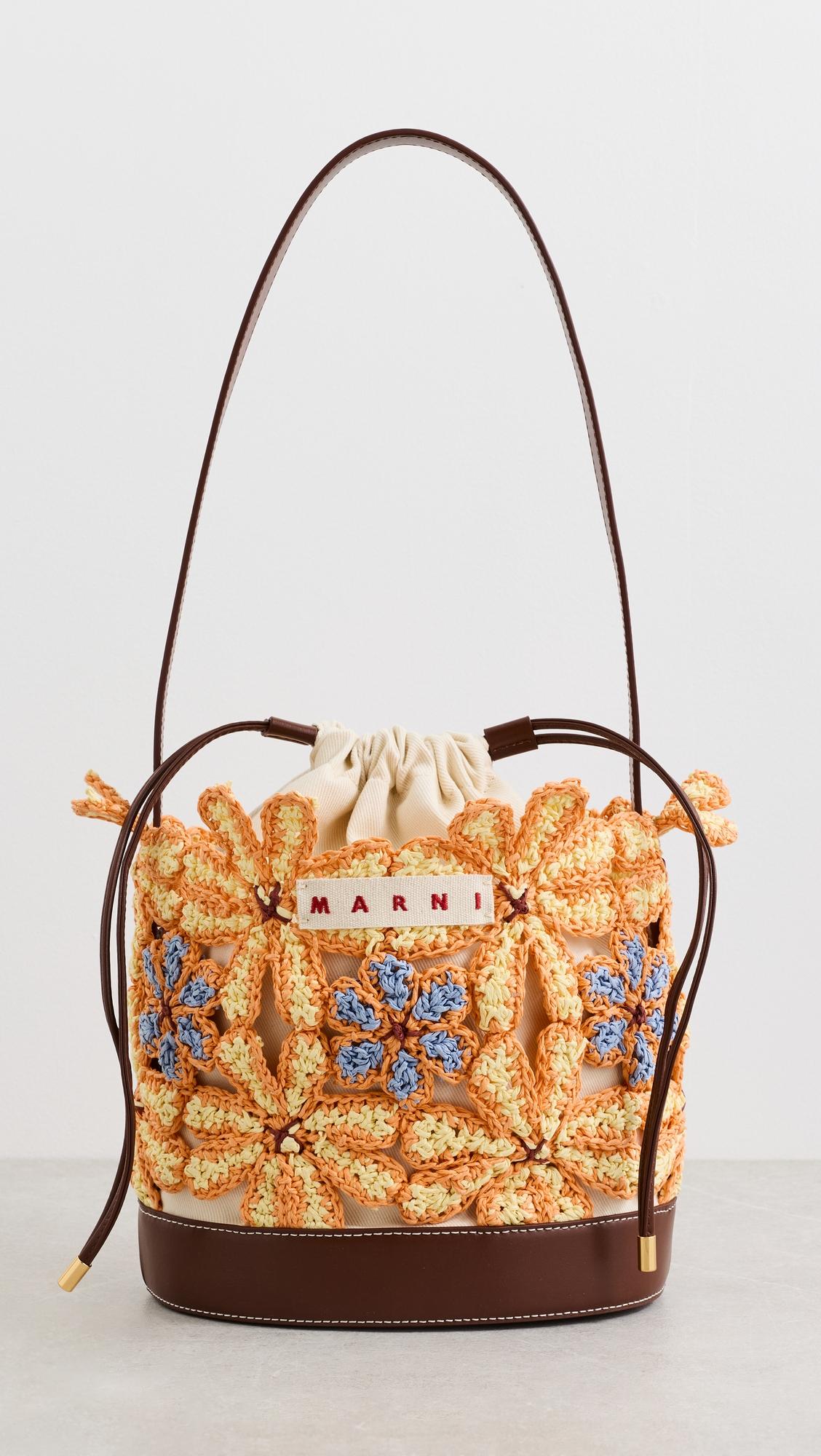 Flower Bucket Bag by MARNI