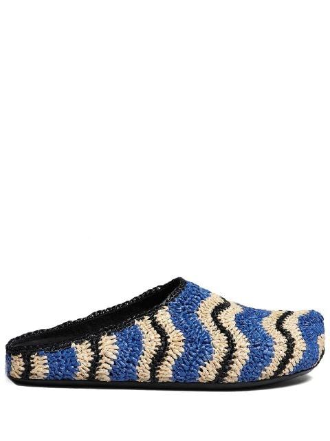 Fussbet Sabot round-toe loafers by MARNI
