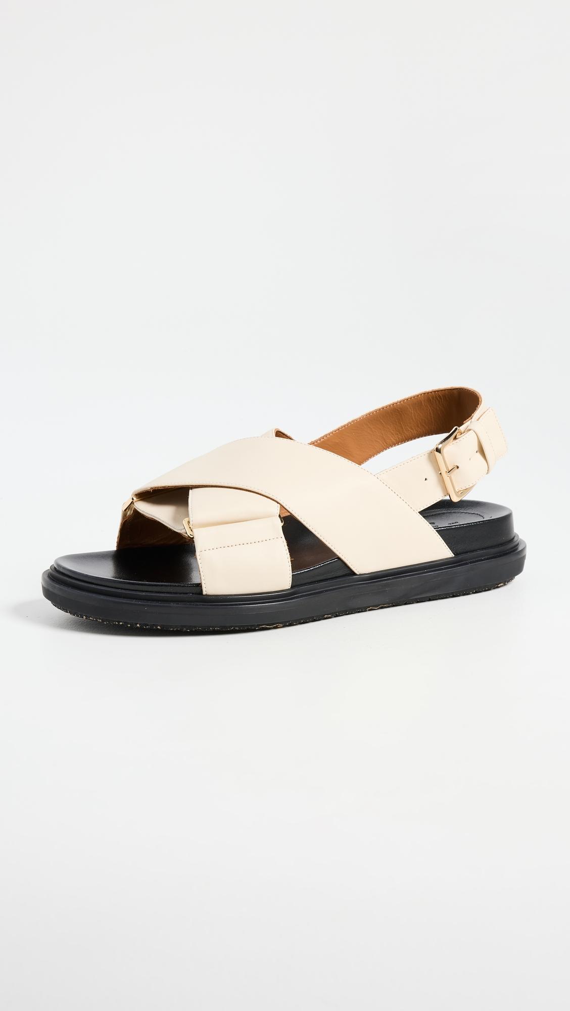 Fussbett Crisscross Sandals by MARNI