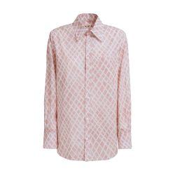 Landscape print poplin shirt by MARNI