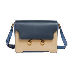 Leather trunkaroo medium shoulder bag by MARNI