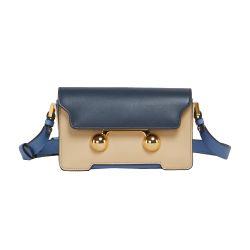 Leather trunkaroo mini shoulder bag by MARNI