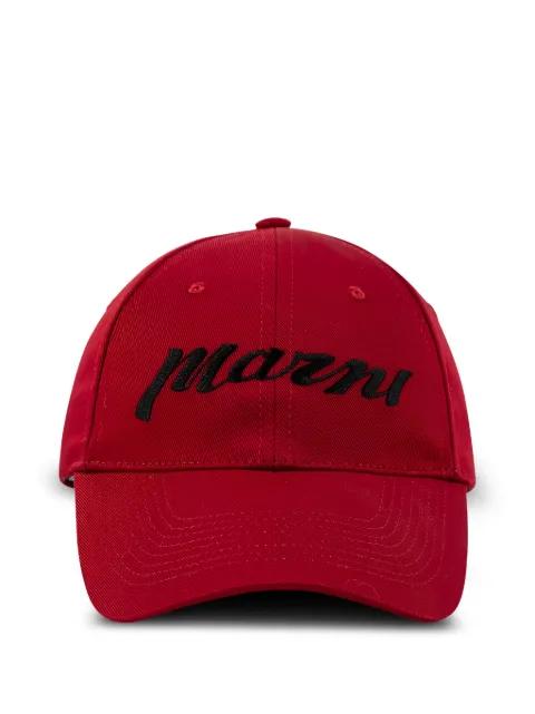 Logo "Red" cap by MARNI
