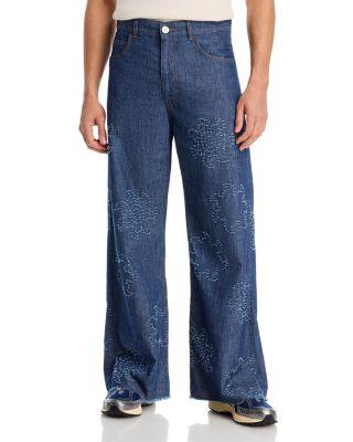 Loose Fit Jeans in Orion Blue by MARNI