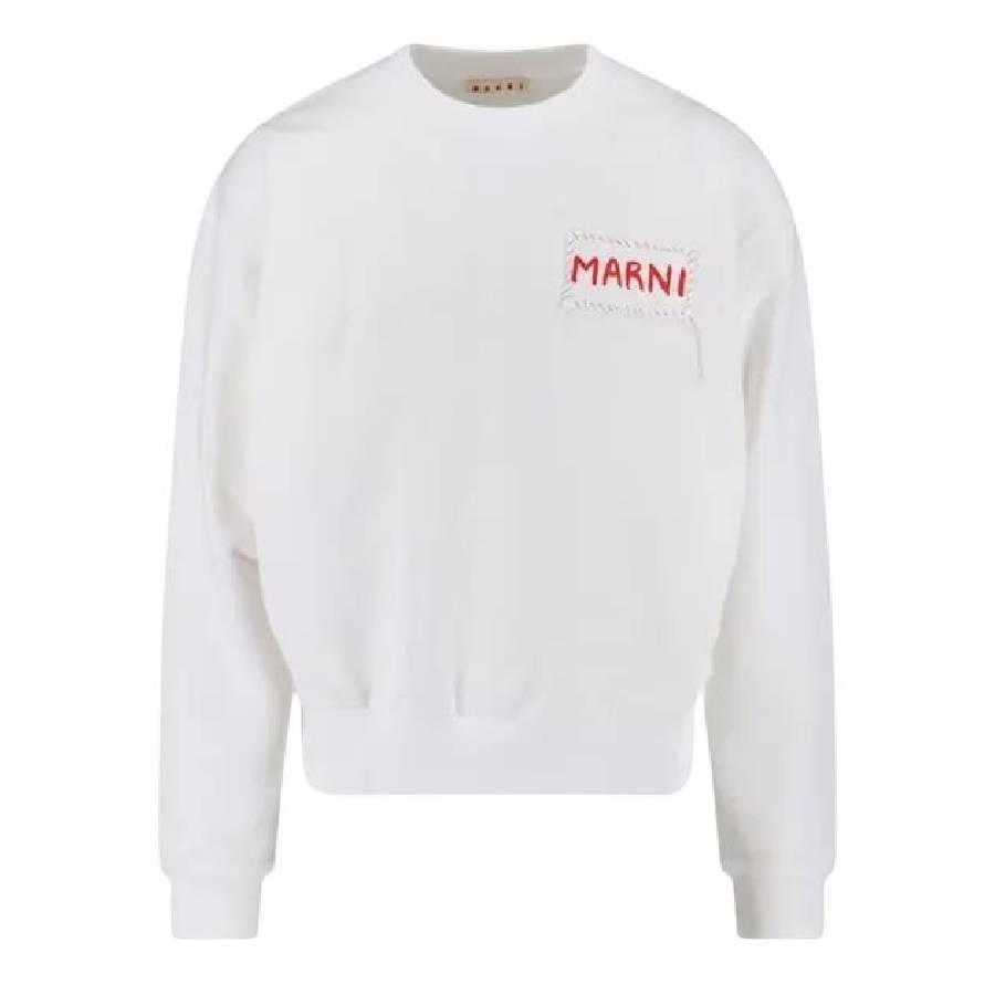 Marni Long Sleeve Cotton Sweatshirt by MARNI