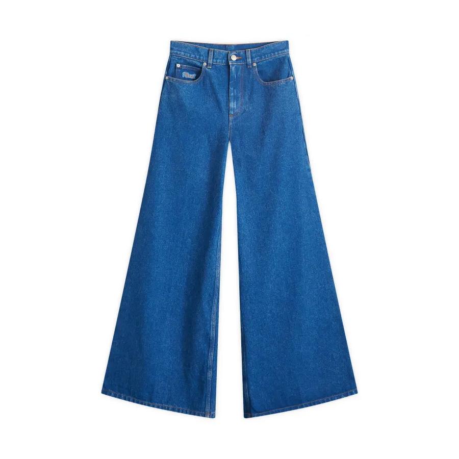Marni Organic Denim Wide-Leg Jeans by MARNI