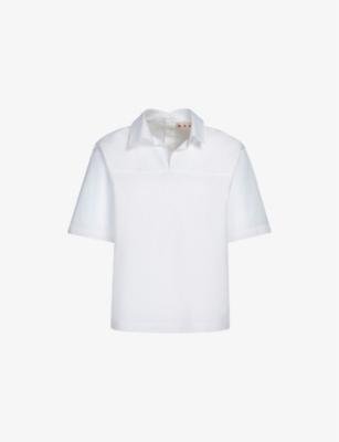 Marni regular-fit short-sleeve cotton shirt by MARNI