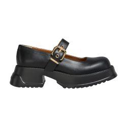 Mary Jane leather with platform sole by MARNI