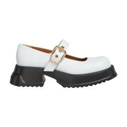 Mary Jane leather with platform sole by MARNI