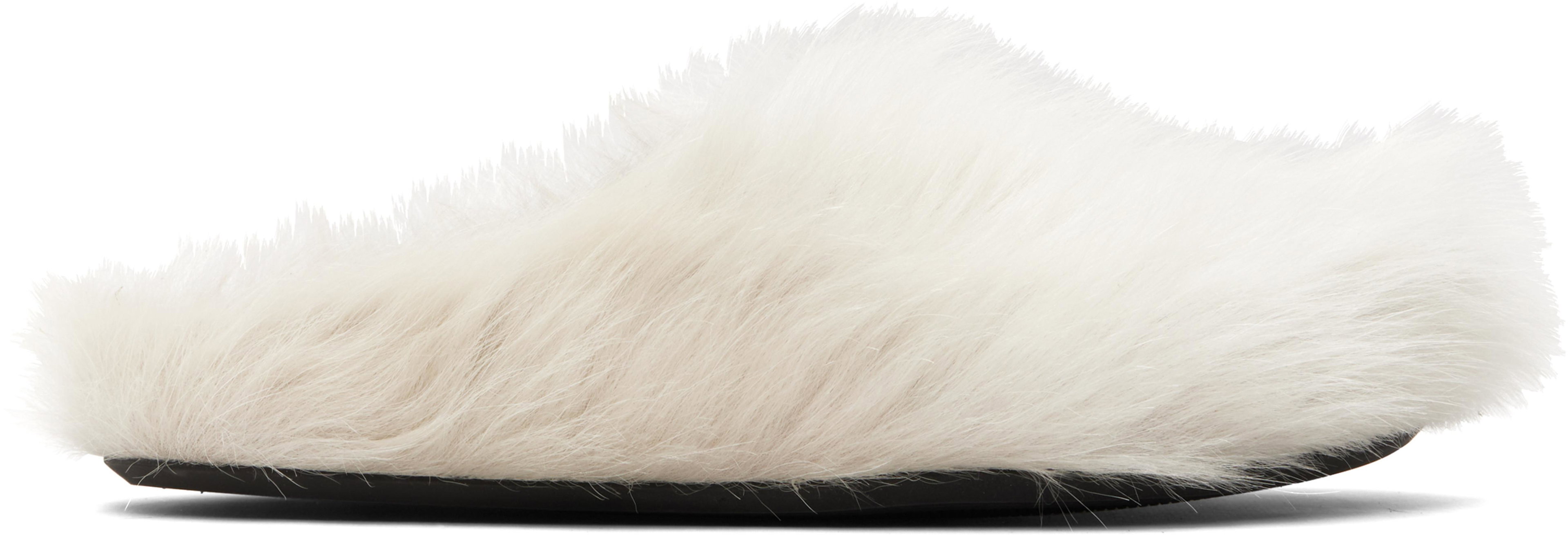 Off-White Fussbett Sabot Loafers by MARNI