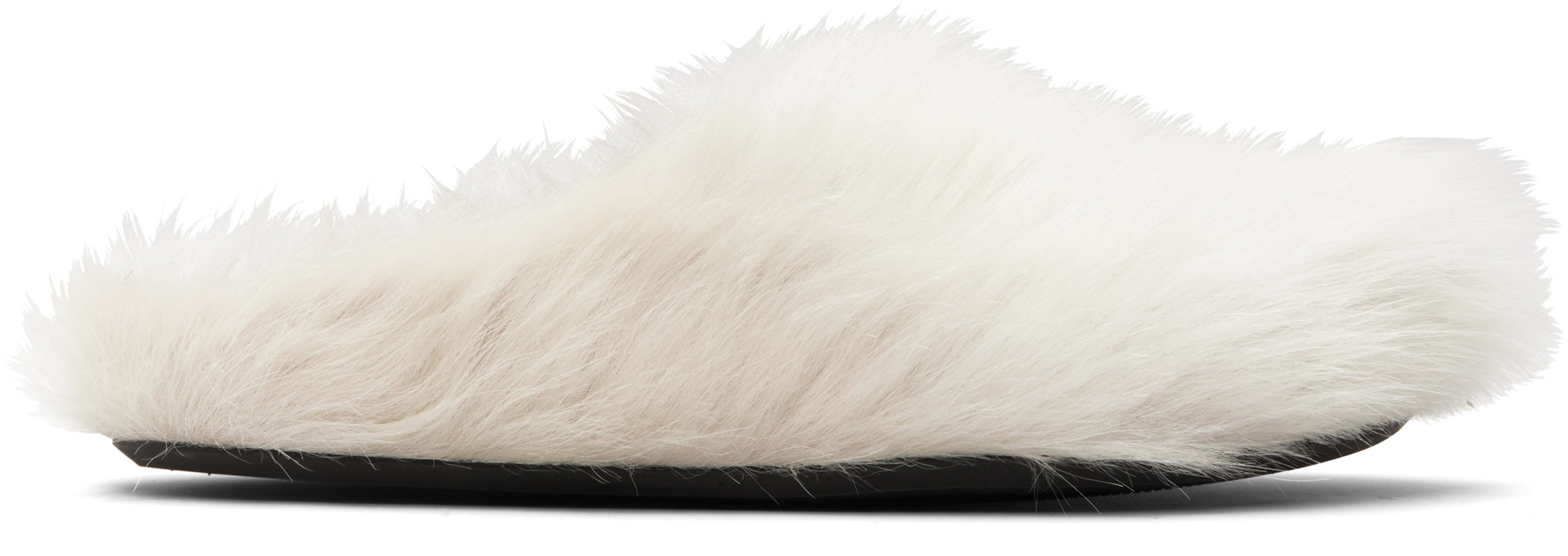 Off-White Fussbett Sabot Slip-on Loafers by MARNI