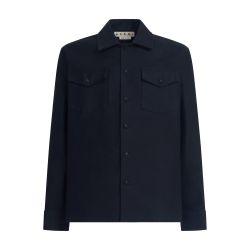 Organic cotton satin shirt by MARNI