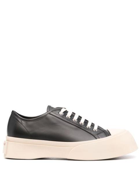 Pablo leather sneakers by MARNI
