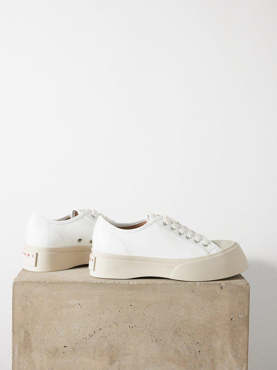 Pablo leather trainers by MARNI
