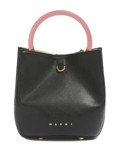 Pannier ring-handle bucket bag by MARNI