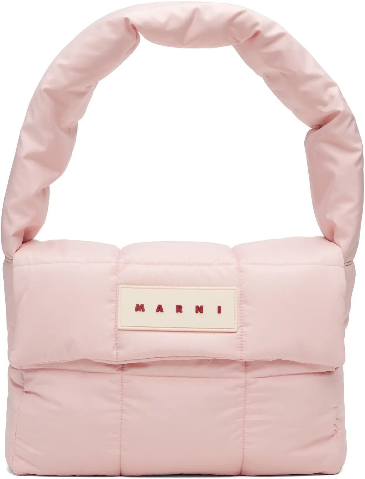 Pink Quilted Bag by MARNI
