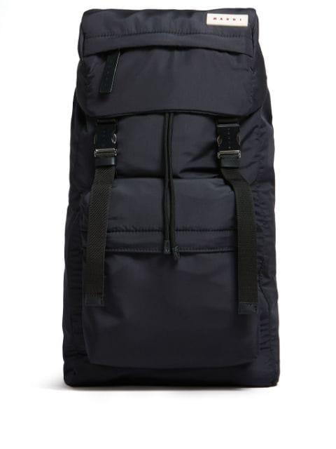 Puff buckled backpack by MARNI