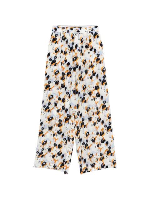 Secret Bouquet trousers by MARNI