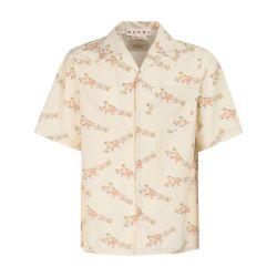 Short-sleeve bowling shirt by MARNI