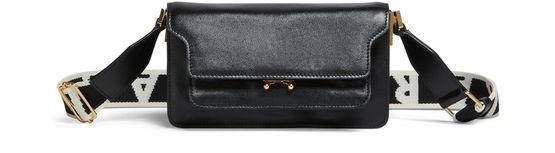 Supple, horizontal leather Trunk bag by MARNI
