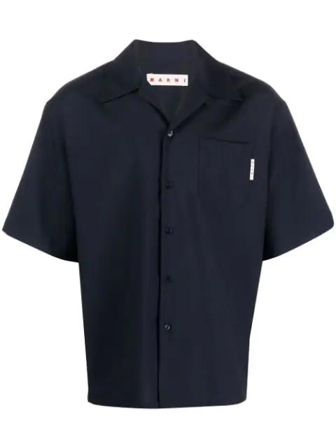 Tropical wool bowling shirt by MARNI