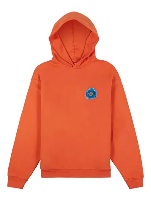 Watercolor "Orange" hoodie by MARNI