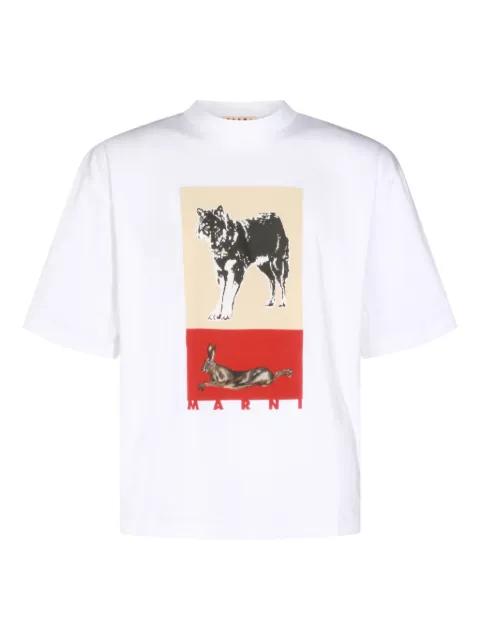 animal graphic T-shirt by MARNI