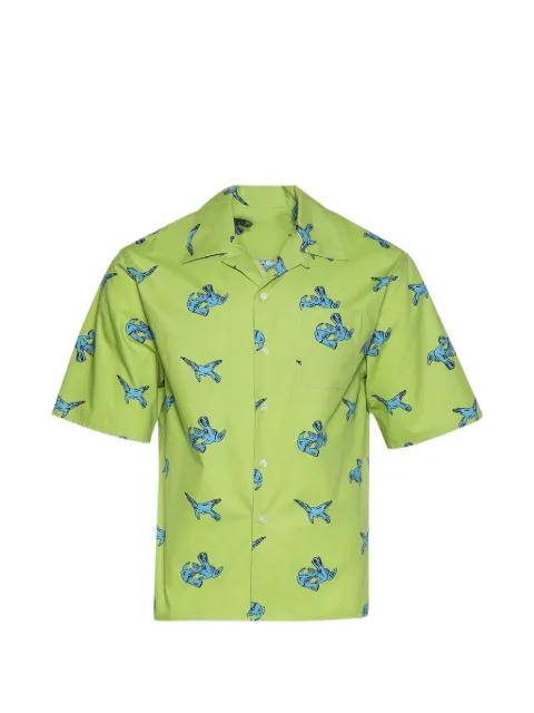buttoned pattern shirt by MARNI