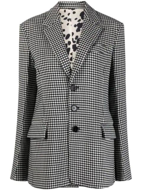 check-pattern blazer by MARNI