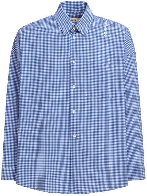 check pattern shirt by MARNI