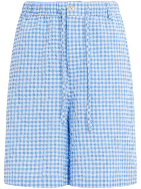 check-pattern shorts by MARNI