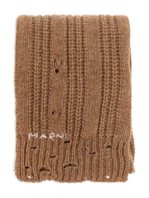 chunky-knit scarf by MARNI