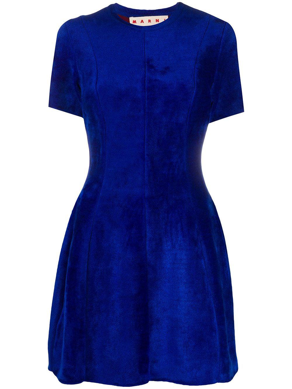 cinched waist knitted dress by MARNI