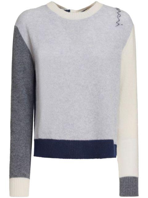 colourblock sweater by MARNI