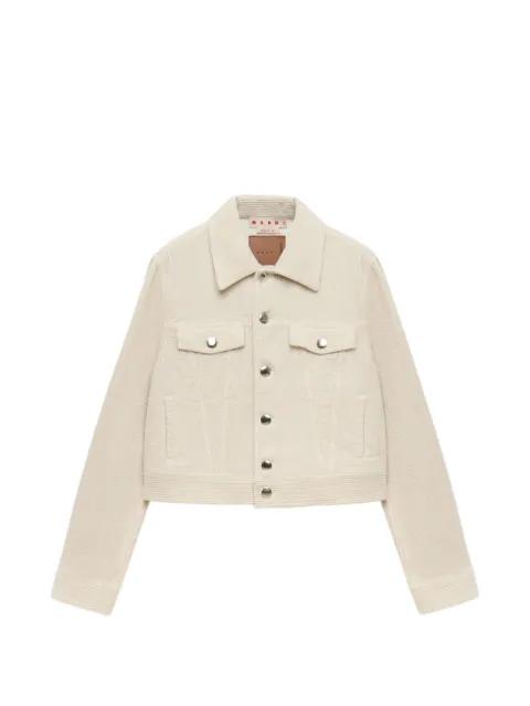 corduroy button-up jacket by MARNI