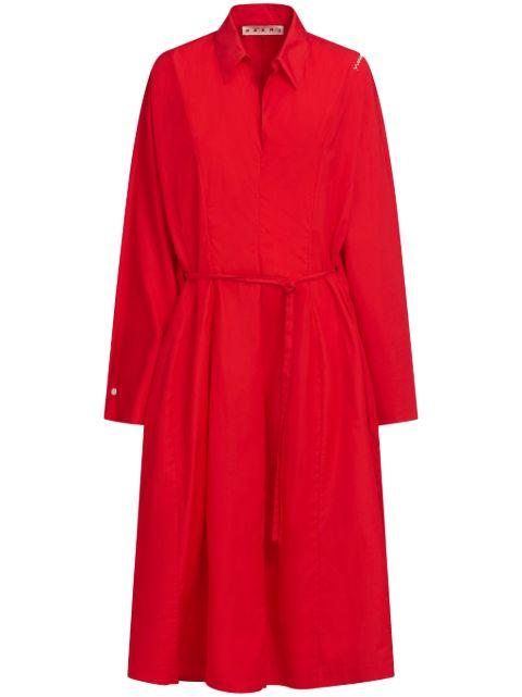 cotton midi dress by MARNI