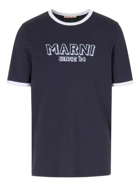 crew-neck printed T-shirt by MARNI
