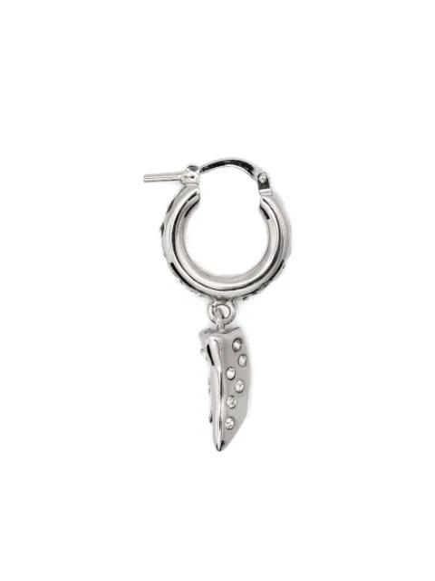 crystal-embellished hoop earrings by MARNI