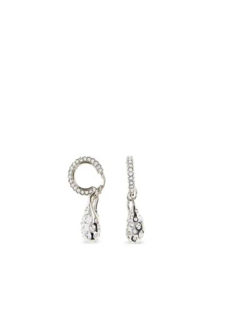 crystal-embellished hoop earrings by MARNI