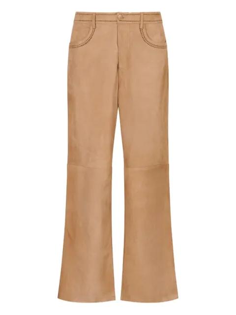 cutout-detail trousers by MARNI