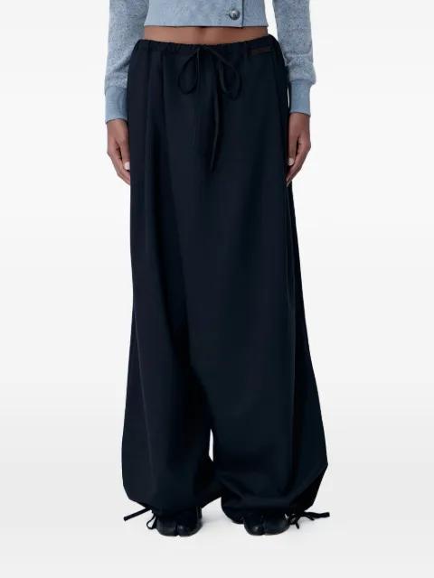 drawstring wide-leg trousers by MARNI